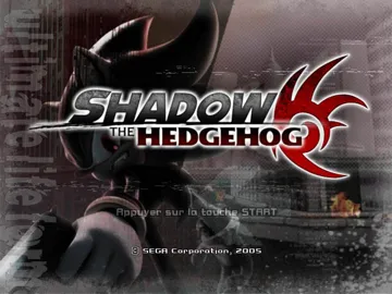 Shadow The Hedgehog (USA) screen shot title